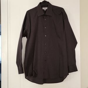 Cacharel Men's Black Shirt- Size 16